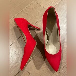 Marc Fisher Vibrant Red Heels